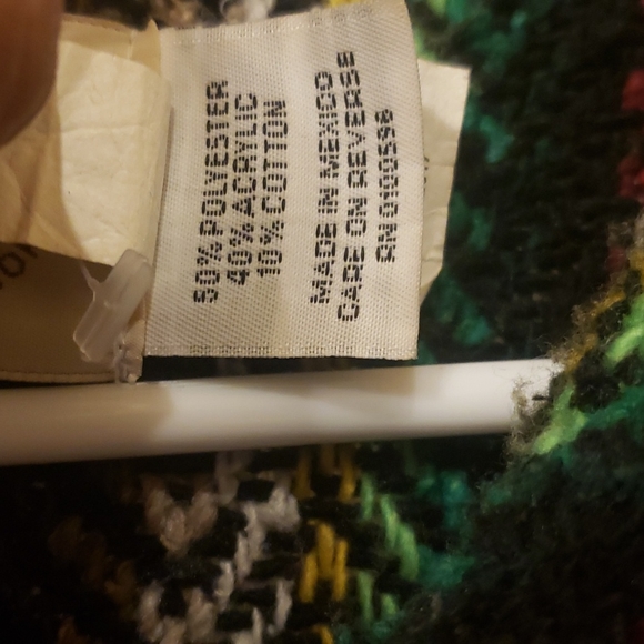 Earth Ragz Hoodie [Uni-sex] Multi-color- Woven Pullover Size Small - Picture 4 of 7